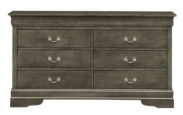English Elm Louisphillipe G02105-D Gray Dresser - Elegant Design With Durable Storage, Timeless Craftsmanship & Style B078107845