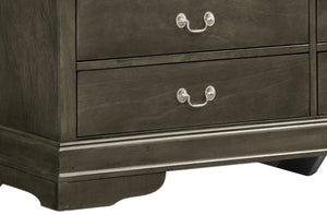 English Elm Louisphillipe G02105-D Gray Dresser - Elegant Design With Durable Storage, Timeless Craftsmanship & Style B078107845