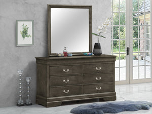 English Elm Louisphillipe G02105-D Gray Dresser - Elegant Design With Durable Storage, Timeless Craftsmanship & Style B078107845