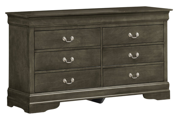 English Elm Louisphillipe G02105-D Gray Dresser - Elegant Design With Durable Storage, Timeless Craftsmanship & Style B078107845