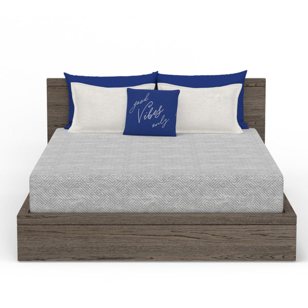 English Elm Vibe 8 Inch Gel Memory Foam King Mattress with Open Cell Cooling and Firm Support B112133865