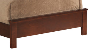 English Elm Charming Twin Bed In Rich Cherry Finish - Safe, Sturdy Design With Smooth Edges For Growing Kids B078S00224