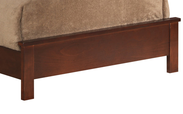 English Elm Charming Twin Bed In Rich Cherry Finish - Safe, Sturdy Design With Smooth Edges For Growing Kids B078S00224