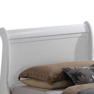 English Elm Charming Twin Bed - Timeless White Finish, Sturdy Design, Perfect For Any Bedroom Style & Comfort B078S00369