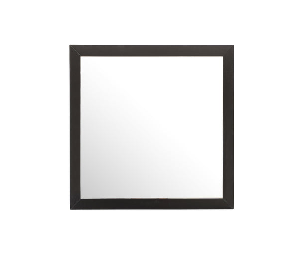 English Elm Burlington G2450-M Mirror with Low-Distortion Glass for Dresser Mounting, Elegant Bedroom Accent Piece Black 42 L x 42 W x 2 H B078118339