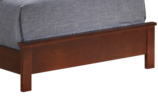 English Elm Transitional Cherry Twin Bed - Durable, Versatile Design For Cozy Bedrooms With Easy Assembly B078S00228-GIGA