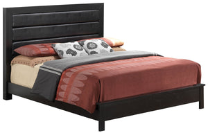 English Elm Stylish Transitional Twin Bed In Black - Modern Design For Kids' Rooms, Guest Spaces & Apartments B078S00248-GIGA