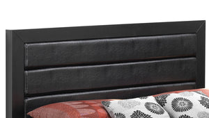 English Elm Elegant Black Queen Bed – Stylish, Durable Design For Modern & Classic Bedrooms, Easy Assembly & Care B078S00247