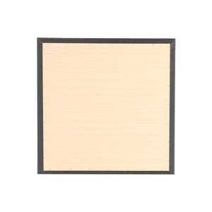 English Elm Burlington G2450-M Mirror with Low-Distortion Glass for Dresser Mounting, Elegant Bedroom Accent Piece Black 42 L x 42 W x 2 H B078118339