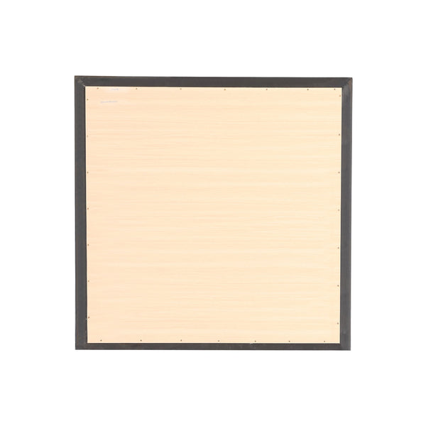 English Elm Burlington G2450-M Mirror with Low-Distortion Glass for Dresser Mounting, Elegant Bedroom Accent Piece Black 42 L x 42 W x 2 H B078118339