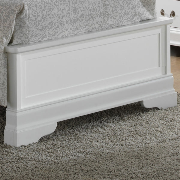 English Elm Timeless White Twin Bed Frame – Classic Durable Particle Board Design, Easy Assembly, Stable Support B078S00385