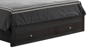 English Elm Transitional Black King Storage Bed – Stylish, Space-Saving Solution With Built-In Organization For Any Decor B078S00258-GIGA