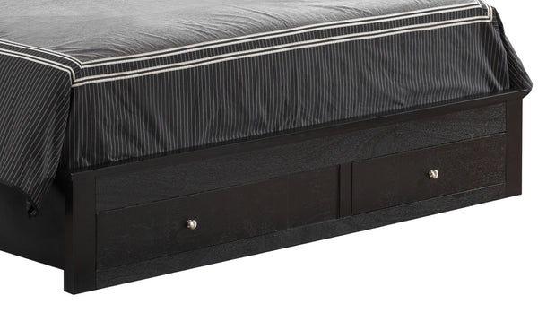 English Elm Transitional Black King Storage Bed – Stylish, Space-Saving Solution With Built-In Organization For Any Decor B078S00258-GIGA