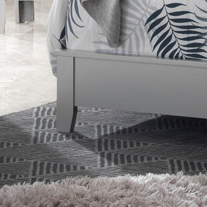 English Elm Elegant Full Bed In Silver Champagne - Transitional Style, Durable Mdf, Easy Assembly & Timeless Charm B078S00148