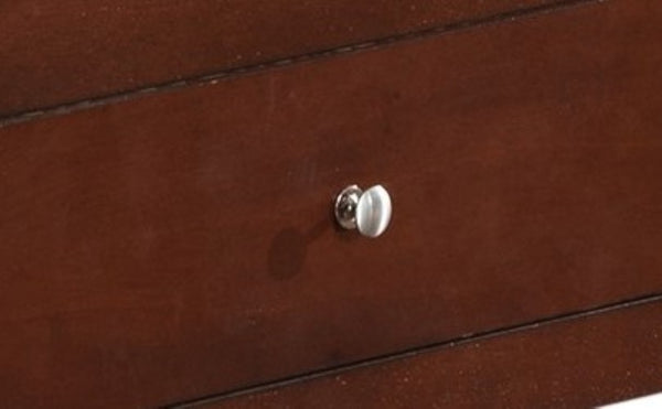 English Elm Transitional Twin Storage Bed In Rich Cherry Finish - Timeless Style & Ample Under-Bed Organization B078S00232-GIGA