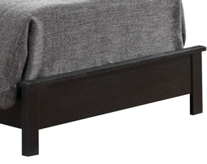 English Elm Stylish Twin Bed In Elegant Black Finish - Durable, Versatile Design Perfect For Any Bedroom Space B078S00252-GIGA