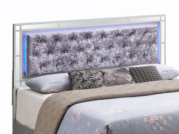 English Elm Elegant Champagne Full Bed - Glamorous Design, Sturdy Comfort, Modern Style For Chic Bedrooms B078S00538