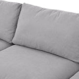 English Elm Upholstery Convertible Sectional Sofa, L Shaped Couch With Reversible Chaise