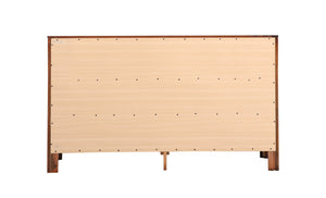 English Elm Burlington Elegant Five-Drawer Chest with Dovetail Drawers and Nickel Hardware, Durable Wood Veneer Storage Cherry 19 L x 60 W x 37 H B078118335