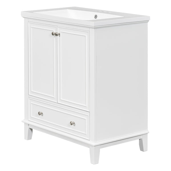 English Elm 30" Bathroom Vanity With Sink Combo – Modern Design, Ample Storage, Durable Materials & Easy Assembly SY999606AAK-6