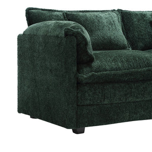 English Elm United We Win 112" Oversized L-Shaped Sectional Sofa Cloud Couch With Moveable Ottoman & Memory Foam W1568S00180-GIGA