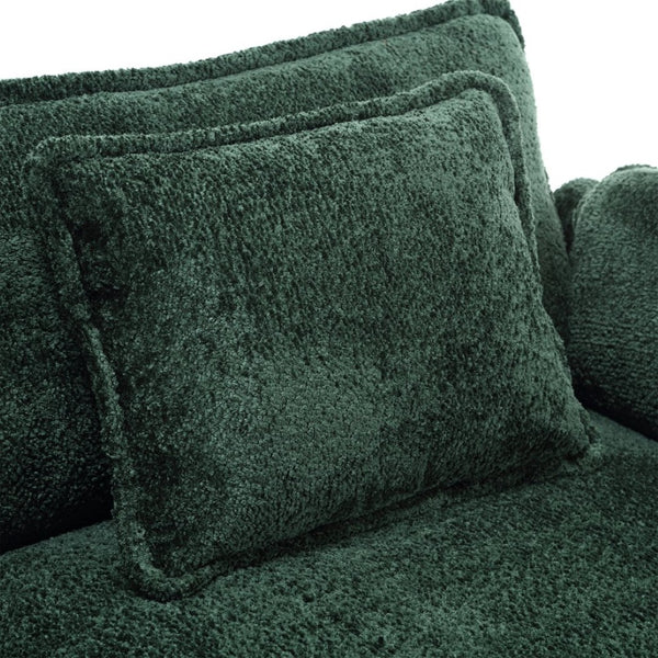 English Elm United We Win 112" Oversized L-Shaped Sectional Sofa Cloud Couch With Moveable Ottoman & Memory Foam W1568S00180-GIGA