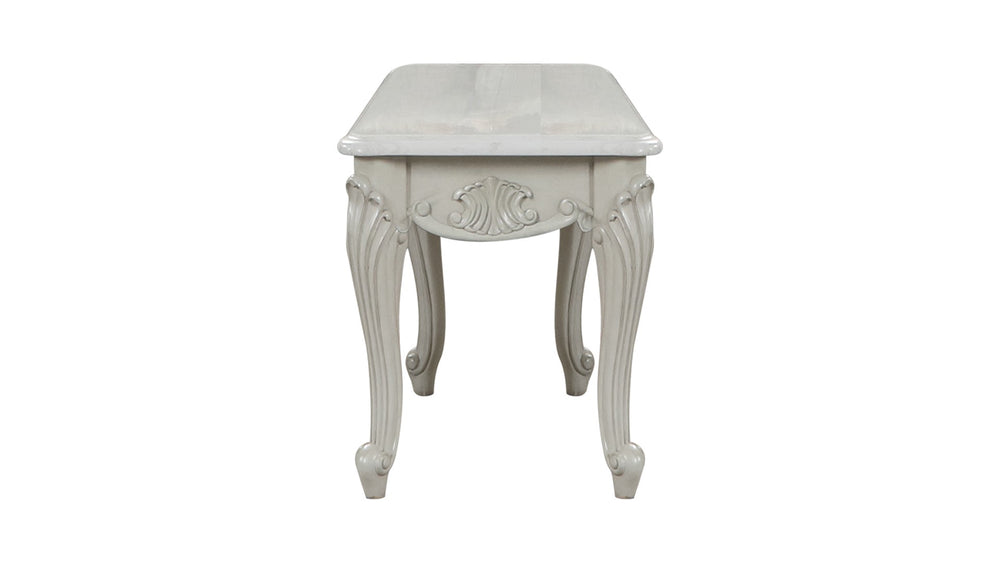 English Elm Tuscan Elegant Wooden End Table In Gray Finish – Classic Charm, Versatile Design For Any Space B009138508-GIGA
