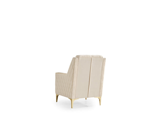 English Elm Luna Ivory Modern Accent Chair – Chic Contemporary Living Room Seating, Plush Comfort & Clean Lines B009138500