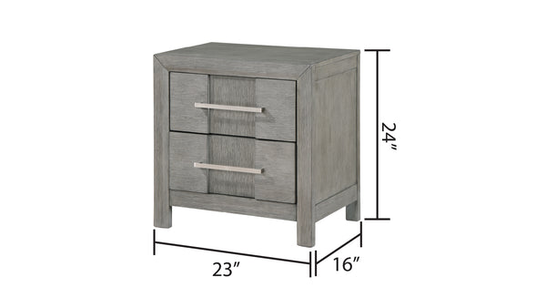 English Elm KENZO Modern King 4PC Bedroom Set with LED Headboard, Bluetooth Speakers, USB Ports & Ample Storage B009S01144