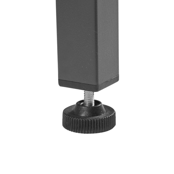 English Elm Bar bar table set 5PC Rustic Brown & Black Industrial High Dining Table with 4 Stools, 350LB Capacity W1162126311