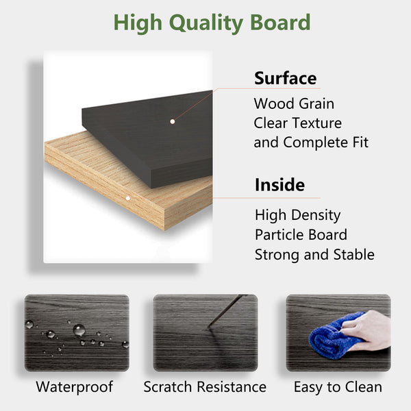 English Elm [Video] TV Console with Storage Cabinets, RGB APP & Remote Control, 31 Modes, USB Power Ports, Modern W1701136991