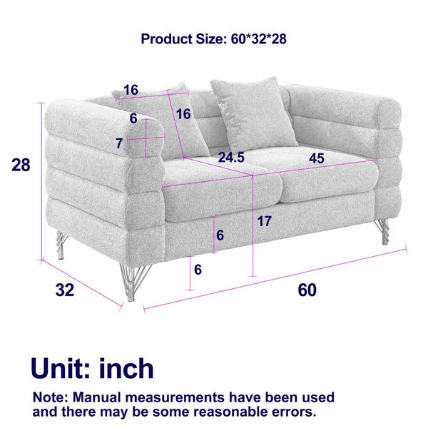 English Elm [video] Chesterfield 3 Seater Velvet Sofa Tufted Button Back with Nailhead Trim for Living Room W834S00649