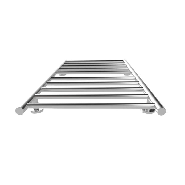 English Elm Electric Wall Mounted Towel Warmer with 10 Stainless Steel Bars Brushed Chrome Finish W2079128629