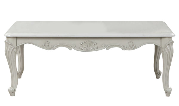 English Elm Tuscan 5PC Traditional Living Room Set in Chic Gray — Tufted Sofa, Loveseat, Chair & Wood Tables B009S01335