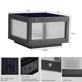 English Elm Solar Wall Lamp With Dimmable Led