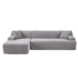 English Elm Modern Large L-Shape Modular Sectional Sofa For Living Room, Bedroom, Salon, 2 Piece Free Combination, Simplified Style