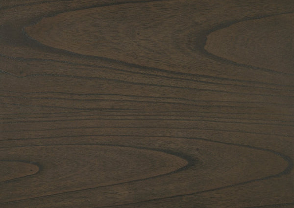 English Elm Dark Walnut Six Drawer Dresser Mindy Veneer Wire Brushed Finish Master Bedroom Storage B011140394