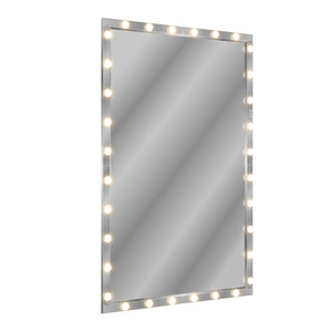 English Elm Hollywood Led Full Body Mirror - Extra Large 72X48 Vanity Mirror With 3 Adjustable Color Modes & Dimmable Lights W708131918