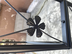 English Elm Metal Garden Arch For Climbing Plants - Elegant Iron Trellis For Weddings, Events & Outdoor Spaces W656127048