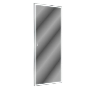 English Elm Extra Oversized LED Bathroom Mirror 84x36 with Aluminum Frame, 3-Color Dimmable Lighting, Versatile Mounting W708131919