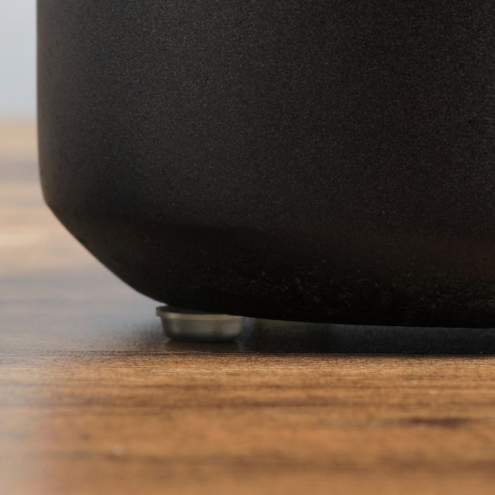 English Elm Tabletop Concrete Ethanol Fire Bowl With Lid - Cozy Modern Indoor Decor, Safe & Portable Heat Source W2225141042-GIGA