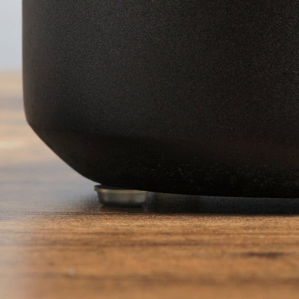 English Elm Tabletop Concrete Ethanol Fire Bowl With Lid - Cozy Modern Indoor Decor, Safe & Portable Heat Source W2225141042-GIGA