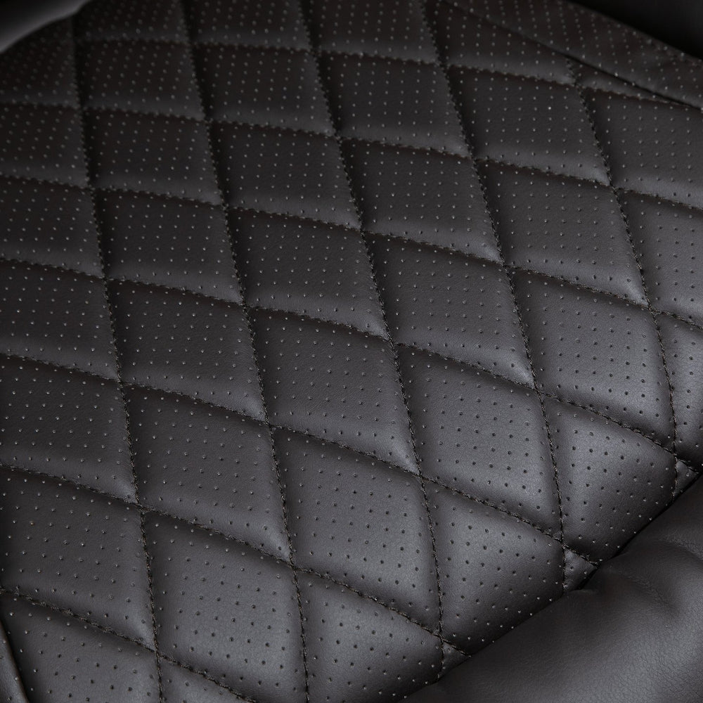 English Elm Big Big and Tall 400lbs Executive Office Chair with Wide Seat, High-Back PU Comfort and Ergonomic Support Brown W2225141237