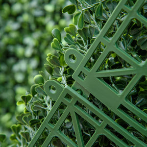 English Elm 12 Piece Faux Boxwood Wall Panels Uv Resistant Outdoor Privacy Hedge Garden Screen W2225141391