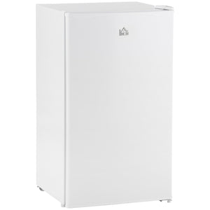 English Elm 3.2 Cu Ft Compact Mini Fridge with Freezer Adjustable Shelving for Dorm or Office W2225141452