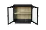 Hearth and Haven Storage Cabinet with Acrylic Door For Living Room, Dining Room, Study W688127148