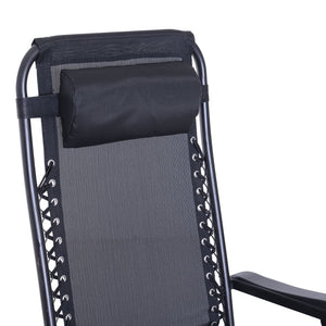 English Elm Outdoor Swing Glider Chair Steel Frame Patio Rocking Mesh Seat 330lb Capacity Weatherproof Comfort Black W2225141402