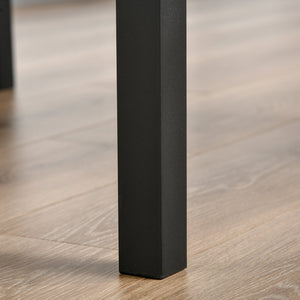 English Elm 3 Piece Bar Table Set Rustic Brown Industrial Counter Height Dining Set with Steel Legs & Footrest Cozy43 W2225141220