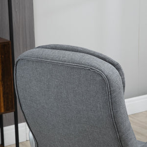 English Elm High Back Executive Office Chair - Ergonomic, Adjustable Height, Plush Padding, And Smooth Mobility W2225141488