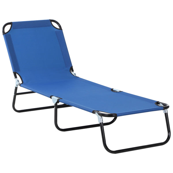 English Elm Folding Chaise Lounge Pool Chair - Adjustable 5-Position Outdoor Lounger For Ultimate Relaxation & Comfort W2225141411